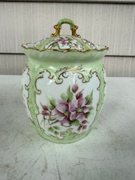 Vintage Porcelain Lidded Jar