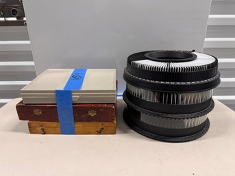 Vintage Dermatology Microscope Slide Collection & Vintage Dermatology Educational 35mm Slides MH