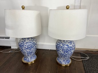 Pair Of Safavieh Alona Lamps $230 Retail