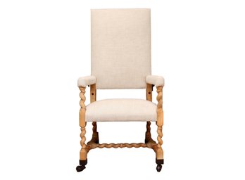 Restoration Hardware Reclining High Back Chair