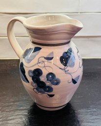 Simon Pearce - Miranda Thomas Grapevine Ceramic Pitcher