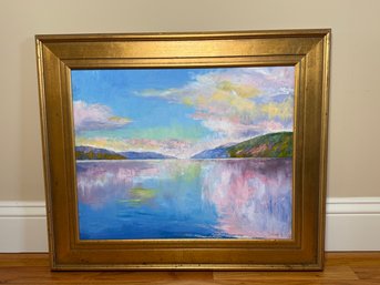 Michael Creese 'Valhalla Nordic Seascape' Signed Original Oil Painting
