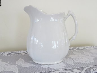 Antique Milk Pitcher T And R Boote, Waterloo Potteries, England
