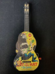 Vintage Mattel Cat In The Hat Toy Guitar