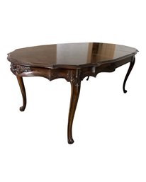 Vintage French Country / French Provincial Dining Table By White Furniture Company  All Bidding Starts At $1.