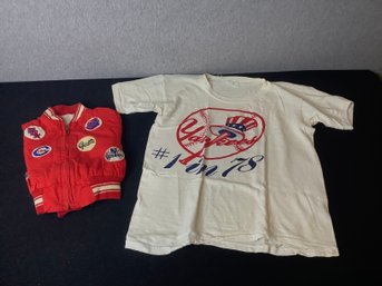 Vintage Baseball Child's Shirt & Jacket
