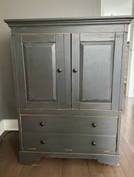 Storage  Cabinet On Hidden Wheels - Great For Printer!