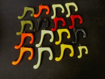Colored Lobster Wall Hooks Lot