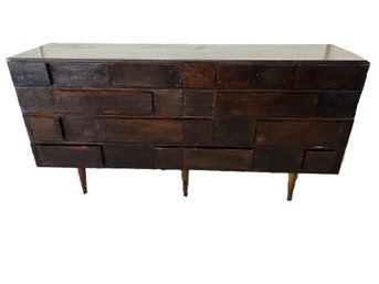 Gio Ponti For M. Singer & Sons Brutalist Mid Century Dresser - Larger
