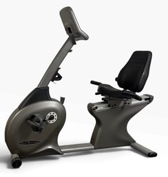 Vision Fitness R2250HRT Semi-Recumbent Exercise Bike With Digital Console And Manuals