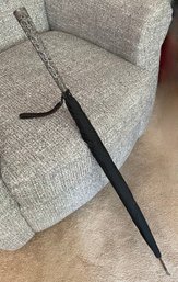 Silver Handled Vintage Umbrella