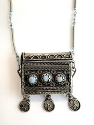 Tuareg Talisman Pendant Necklace Protective African Amulet Nig