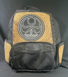 Hawaiian Island Creations HIC Surf Gear Backpack Clean Woven Straw Material Discontinued Item Rare