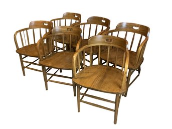 Set Of Six Captains Chairs