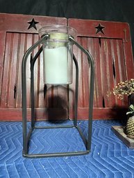 Industrial Candle And Vase Sconce