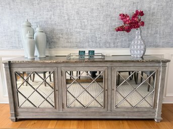 Lillian August Addison Mirrored Door Buffet