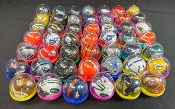 Lot Of 48 Gumball Machine Football Mini Helmets.