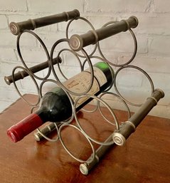 Attractive Wine Rack - Holds 7 Bottles