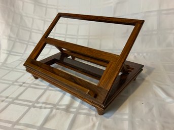 Wooden Book Support