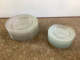 Trellis By Crystal Clear Dish Set