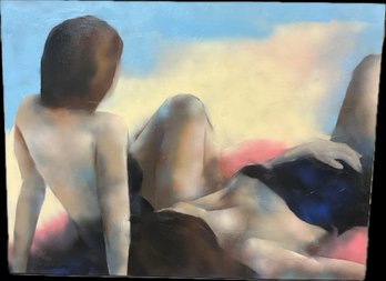 Signed ~ Mase Lucas ~ Original Figurative Oil Painting