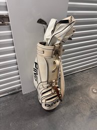 Vintage Ping Golf Iron Set With Bag  Classic Perimeter Weighted Clubs  Set