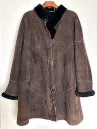 Rafel Brothers NY Sheepskin Shearling Coat, Size Medium