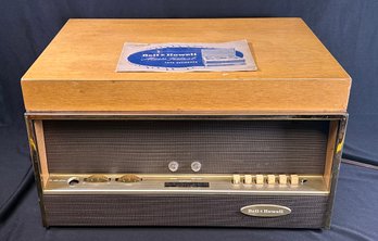 Bell & Howell Music Festival Reel-to-reel Tape Recorder. Powers On & Functional, May Need Tune Up