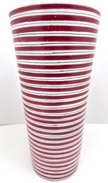 Mid Century Modern Stig Lindberg For Gustavsberg Pottery Vase, Sweden, Signed