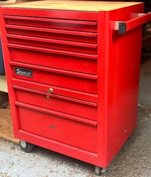 Snap- On Red Rolling Tool Chest - Tools Included