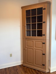 Beautiful Antique Colonial Corner Cabinet