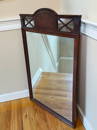 A Vintage Quality Made Mahogany Mirror