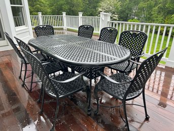 Outdoor Dining Set With Cushions