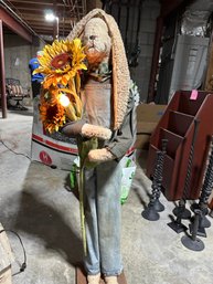 Light Up Rabbit With Switch On Cord 45' Tall