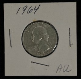 1964 Washington Quarter Coin