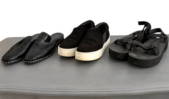 Three Pairs Of Sporty Flats