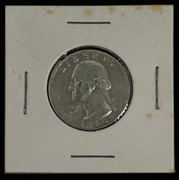 1964 Washington Quarter Coin
