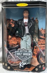 1998 Collector Edition Harley-davidson Ken Doll By Mattel
