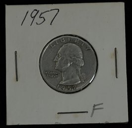 1957 Washington Quarter Coin