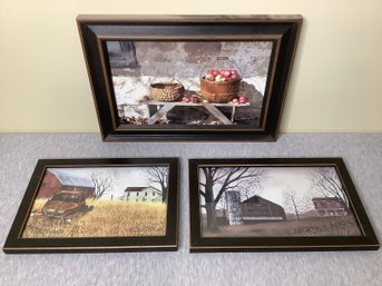 Lot Of 3 - Farmhouse Style Prints
