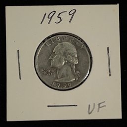 1959 Washington Quarter Coin