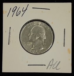 1964 Washington Quarter Coin