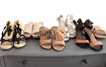 Six Pairs Of Women's Summer Shoes