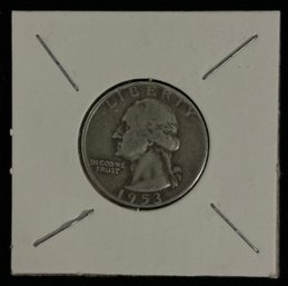 1953 Washington Quarter Coin