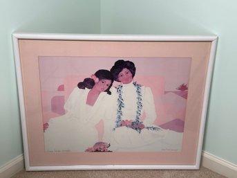 Diana Hansen Young Hawaiian Framed Art