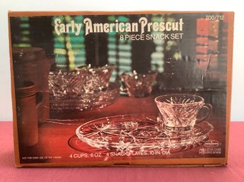 Early American Prescut 8 Piece Snack Set