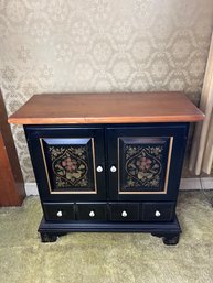 Ethan Allen American Traditional Solid Maple & Birch Console Cabinet