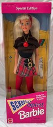 Special Edition 1995 School Spirit Barbie Doll By Mattel