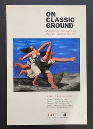 Pablo Picasso Tate Gallery Group Show Exhibition Poster