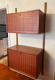 Danish Modern Teak Wall Unit  Designed By  Poul Cadovius - 1960s